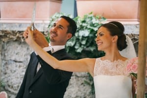 Braut Bräutigam Hochzeitstorte