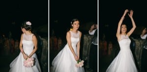 Braut Strauß werfen