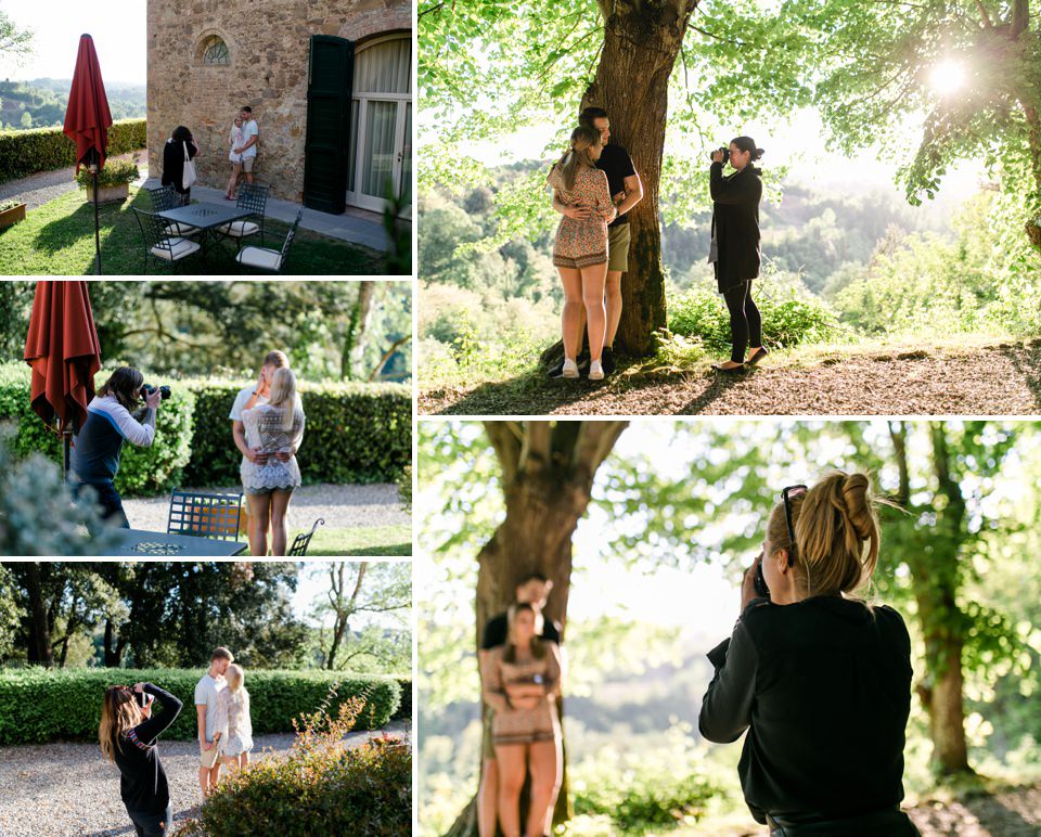 Hochzeitsfotografie Workshop La Dolce Vita in der Toskana - organisiert von FORMA photography und Marie und Michael Photography | Wedding photography workshop Toscana in Italy