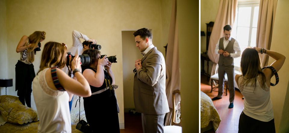 Hochzeitsfotografie Workshop La Dolce Vita in der Toskana - organisiert von FORMA photography und Marie und Michael Photography | Wedding photography workshop Toscana in Italy