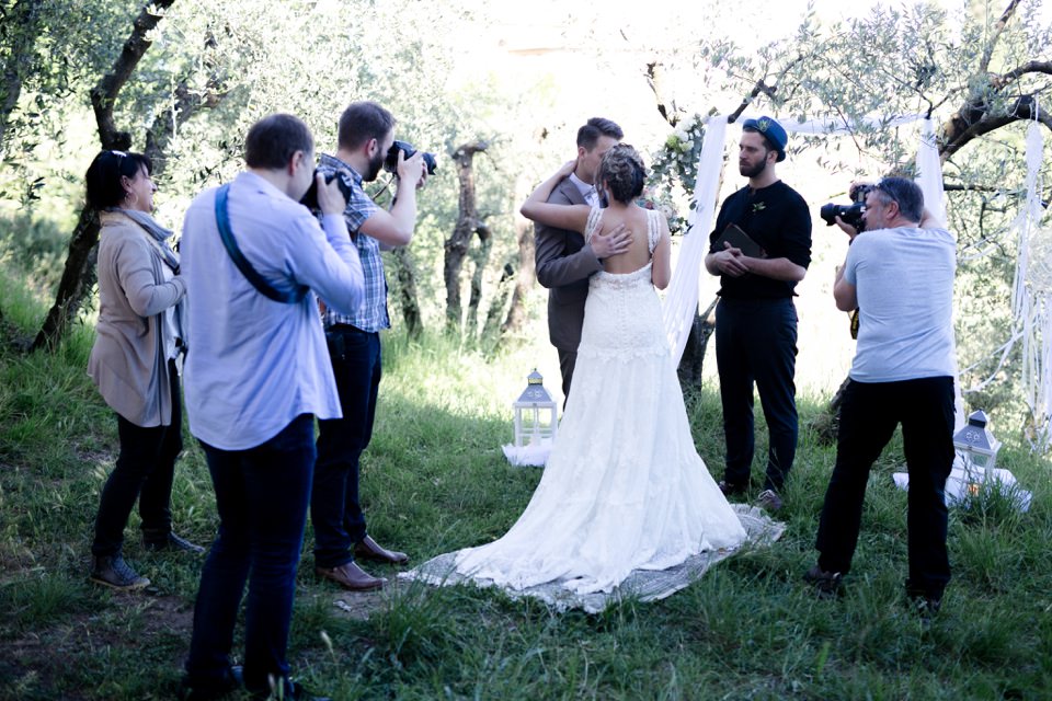 Hochzeitsfotografie Workshop La Dolce Vita in der Toskana - organisiert von FORMA photography und Marie und Michael Photography | Wedding photography workshop Toscana in Italy