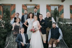 Familienfotos auf Hochzeiten
