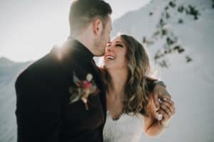 After Wedding Shooting, Zillertal, Brautpaar, Sonnenuntergang