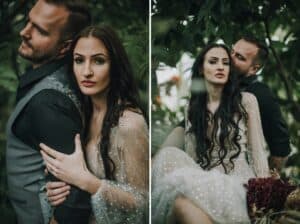 Naturromantische Hochzeitsfotos in Tirol mit einem verliebten Paar in natürlicher Umgebung.