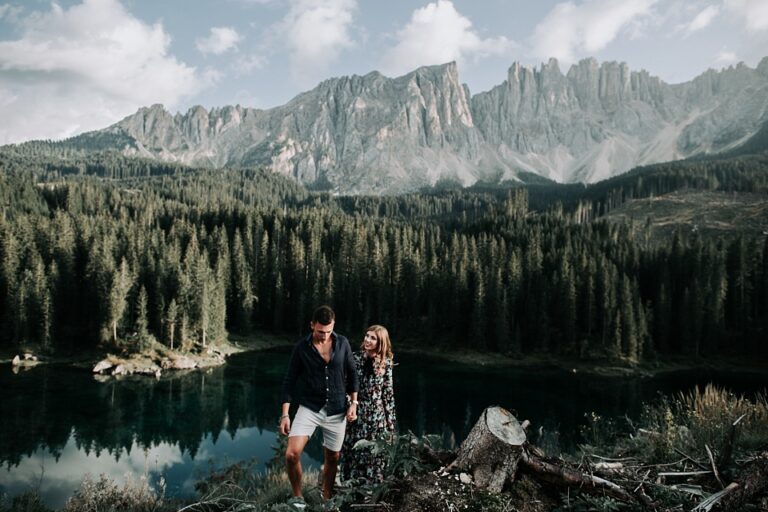 Paarshooting am Karersee – unsere Top 3 Tipps für authentische Bilder