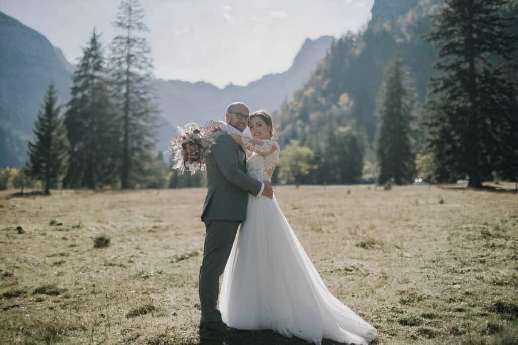 Hochzeitsfotograf Achensee – Katja und Alex, Hochzeit auf der Gramai Alm